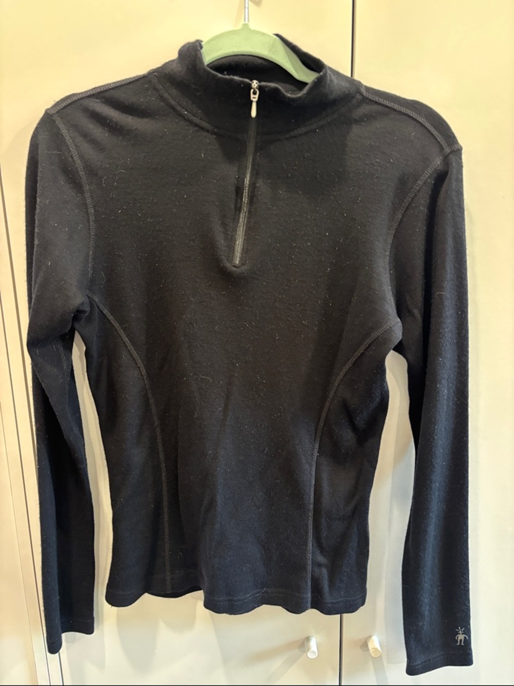 Smartwool Black Half-Zip Pullover